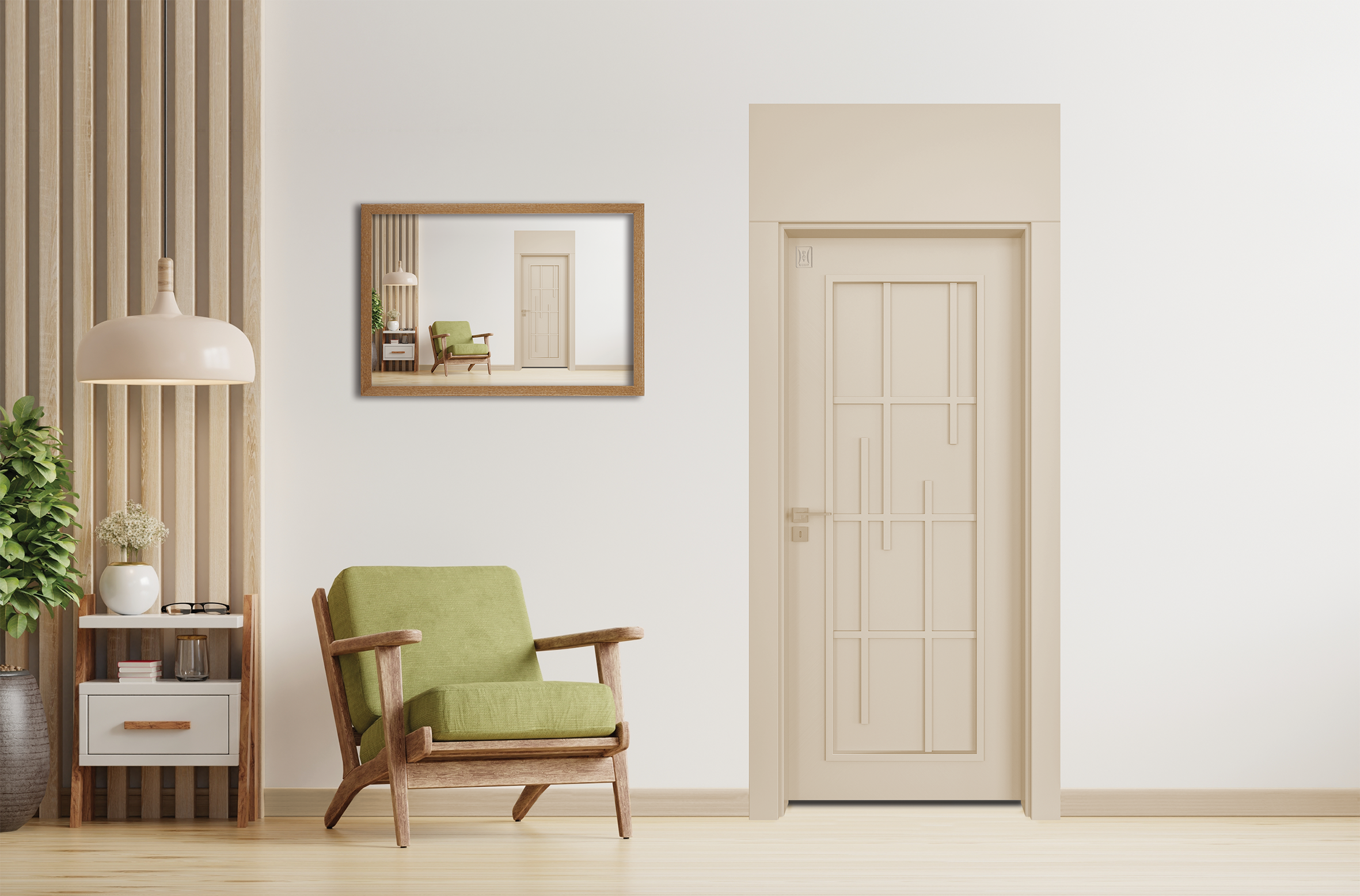 BY-5015 Porte intérieure Laqué
